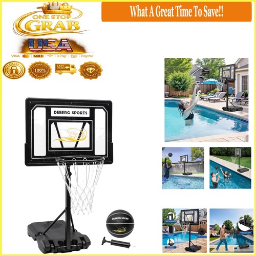Set canestro basket - canestro, piscina